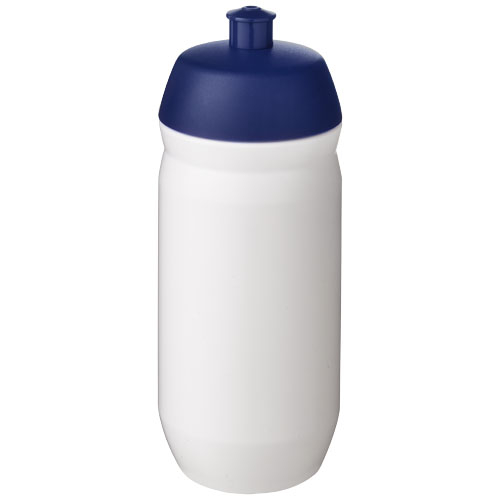 Bouteille de sport publicitaire 500 ml HydroFlex™ Bleu et Blanc